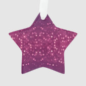 Parties scintillant Bokeh rose (dos)