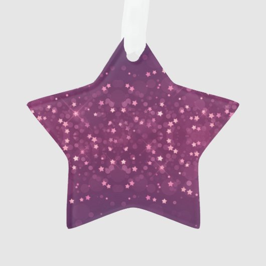 Parties scintillant Bokeh rose (dos)