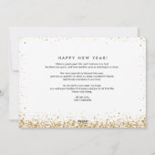 Parties scintillant Bordure Carte de Noël en Parti (Dos)