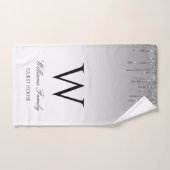 parties scintillant brillante en argent (Serviette à main)