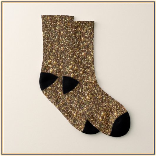 Parties scintillant bronze