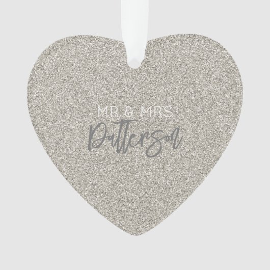 Parties scintillant Champagne M&Mme NOM Mariage DA (devant)