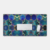 Parties scintillant chic en faux girly bleu turquo (Clavier et souris)