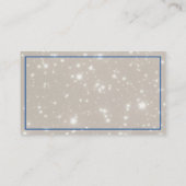 Parties scintillant Chien Grooming Carte de visite (Dos)