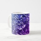 "Parties scintillant colorée" Mug de café (Devant gauche)