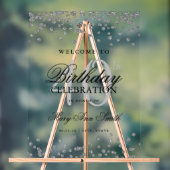 Parties scintillant Confetti Argent 40e anniversai (Neutre)