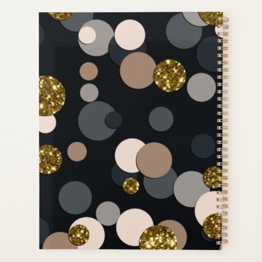 Parties scintillant Confetti Peach, Maple, Grey an (Dos)