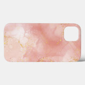 Parties scintillant d'aquarelle iPhone / coque ipa (Verso (horizontal))