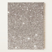 Parties scintillant d'argent et carnet de rendez-v (Dos)