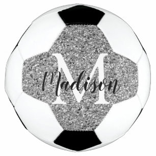 Parties scintillant d'argent moderne Chic Nom du m