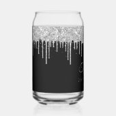 Parties scintillant d'argent noir 21e anniversaire (Droite)