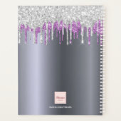 Parties scintillant d'argent, rendez-vous dans un  (Dos)