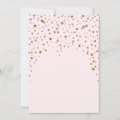 Parties scintillant de Brunch & Bubbly Invitation  (Dos)