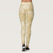 Parties scintillant de camouflage d'or Leggings (Dos)