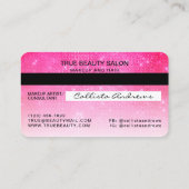 Parties scintillant de carte de crédit Chic Neon R (Dos)