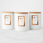 Parties scintillant de cuivre blanc Étiquettes du  (Bouteilles)