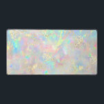 parties scintillant de feu opal faux chunky<br><div class="desc">mat de bureau de conception d'inspiration optique</div>
