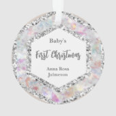 *~* Parties scintillant de flocon de neige - Fille (dos)