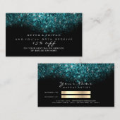 Parties scintillant de la carte de référence du sa (Devant / Derrière)