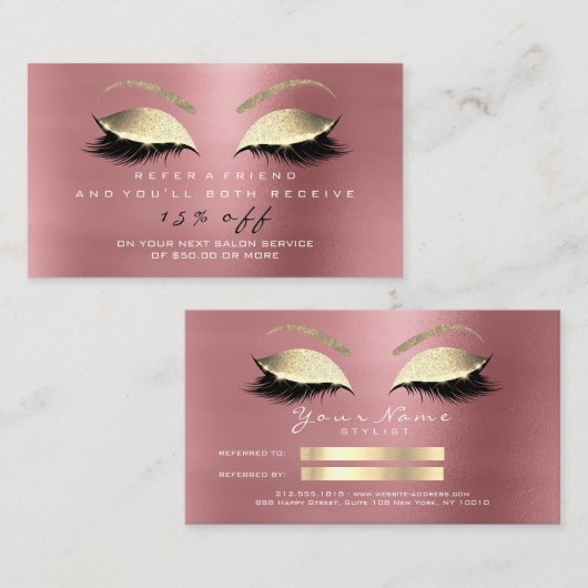 Parties scintillant de la carte de référence du sa (Devant / Derrière)