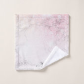 Parties scintillant de marbre personnalisée (Gant de toilette)