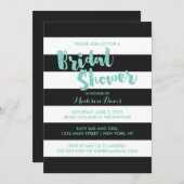 Parties scintillant de menthe Invitations Fêtes de (Devant / Derrière)