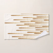 Parties scintillant de pluie serviette de bain (Serviette à main)