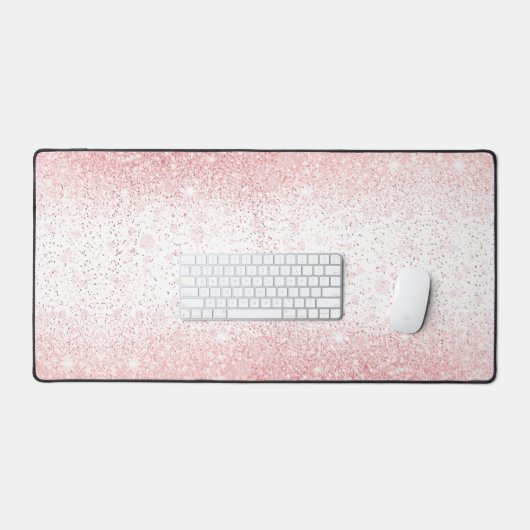 Parties scintillant de séchage rose (Clavier et souris)