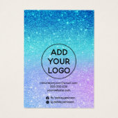 Parties scintillant de sirène bijoux d'oreille (Dos)