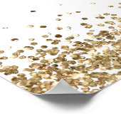 Parties scintillant d'or 60e anniversaire Poster d (Coin)