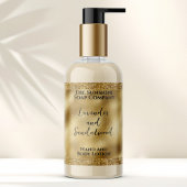 Parties scintillant d'or et Étiquette de bouteille