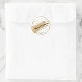 Parties scintillant d'or feuille d'or stickers de  (Sac)