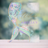 Parties scintillant d'or Mermaid Queue sous la mer (Neutre)