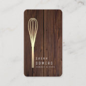 Parties scintillant d'or moderne Carte de visite d (Devant)