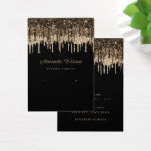 Parties scintillant d'or moderne Driving carte d'a (Bureau)