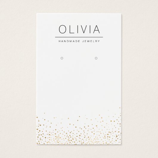 Parties scintillant d'or moderne montre à oreille  (Devant)