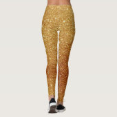 Parties scintillant d'or moderne Sparkle Leggings  (Dos)
