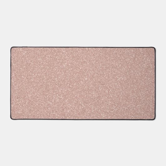 Parties scintillant d'or Rose Faux (Recto)