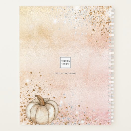 parties scintillant d'or rose repas famille citrou (Dos)