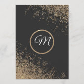 Parties scintillant d'or Sparkles Black Programme (Dos)