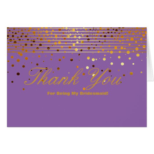 Parties scintillant D'Or Stripes Pour Être Mon Épo (Devant horizontal)