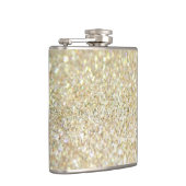 Parties scintillant d'or sur flacon (Droite)