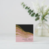 Parties scintillant d'or Swish, Blush et Carte de (Debout devant)