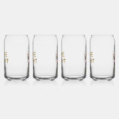 Parties scintillant d'or tropical ananas brillant (Droite)