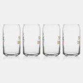 Parties scintillant d'or tropical ananas brillant (Gauche)