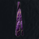 Parties scintillant d'or violet  Sparkly Cravate d<br><div class="desc">Cravates avec Agate Violet Or Parties scintillant Géode Nom personnalisé Marbre étincelant Anniversaire - Anniversaire ou Mariage Cadeau / Fournisseur - Ajouter votre nom - Texte ou supprimer - Faire votre cadeau spécial - Redimensionner et déplacer ou ajouter du texte / des éléments avec outil de personnalisation. Conception par MIGNED....</div>