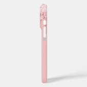 Parties scintillant Drip iPhone 16 Pro Coque (Verso / Gauche)