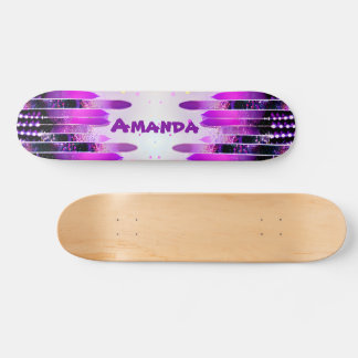 Parties scintillant Drives Girly Name Skateboard p