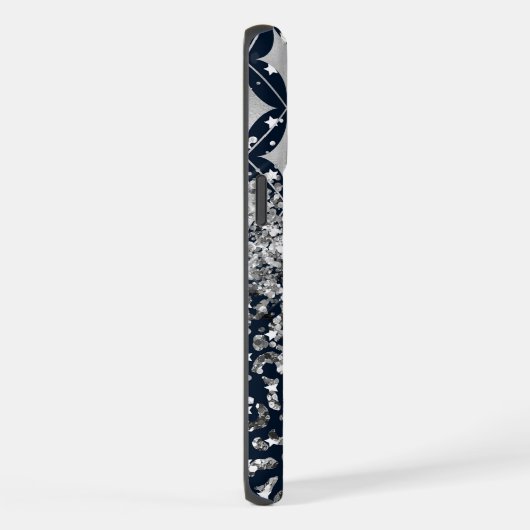 Parties scintillant Empreinte de léopard moderne M (Côté droit)