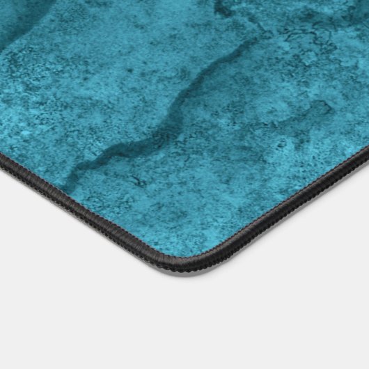 Parties scintillant en marbre turquoise bleu turqu (Coin)